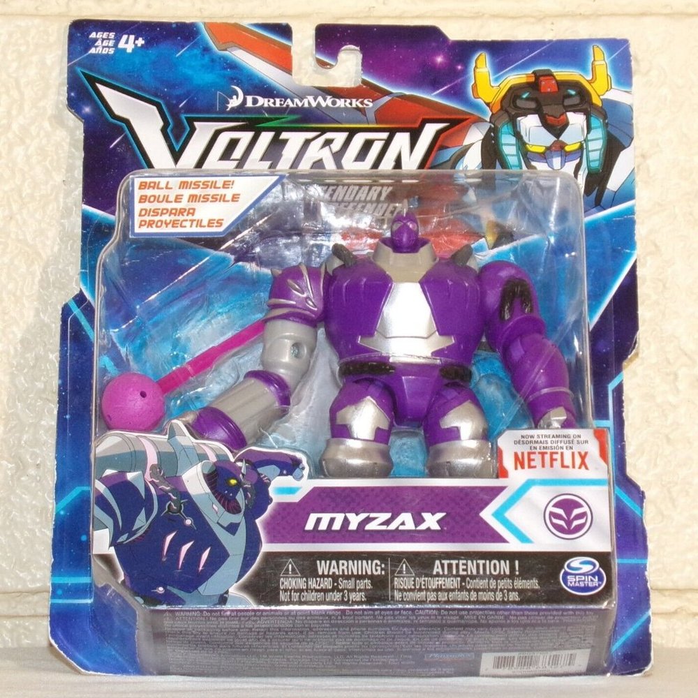 VOLTRON LEGENDARY DEFENDER ROBEAST MYZAX 5in Figure 2018 Sealed Golion